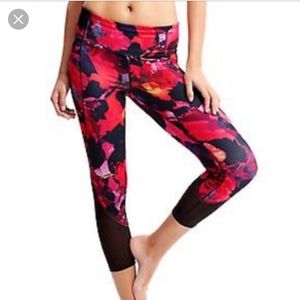 Athleta floral leggings